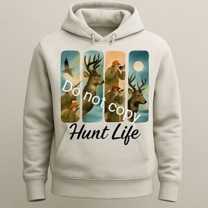 Hunt Life Graphic Hoodie